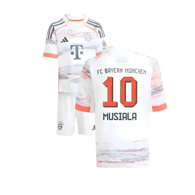 2025-2026 Bayern Munich Away Mini Kit (Musiala 10)