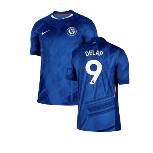 2025-2026 Chelsea Home Shirt (Delap 9)
