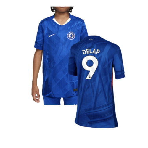 2025-2026 Chelsea Home Shirt (Kids) (Delap 9)