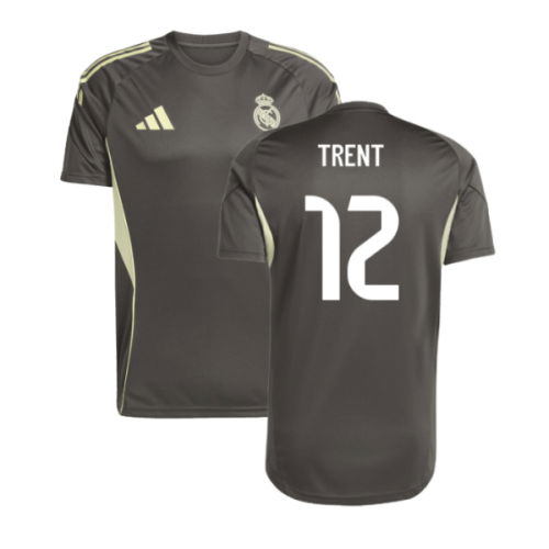 2025-2026 Real Madrid Training Jersey (Utility Grey) (Trent 12)  2025-2026 Real Madrid Training Jersey (Utility Grey) (Trent 12)