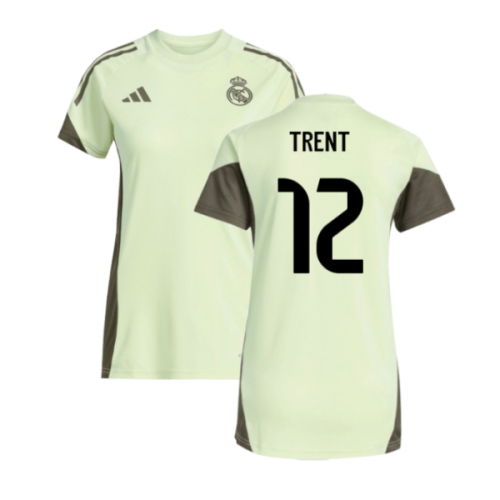 2025-2026 Real Madrid Training Jersey (Almost Lime) - Womens (Trent 12)  2025-2026 Real Madrid Training Jersey (Almost Lime) - Womens (Trent 12)