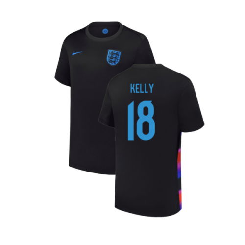 2025 England Womens Team Away Shirt (Kids) (KELLY 18)