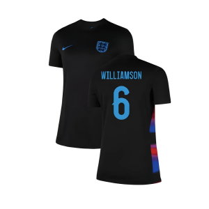 2025 England Womens Team Away Shirt (Ladies) (WILLIAMSON 6)
