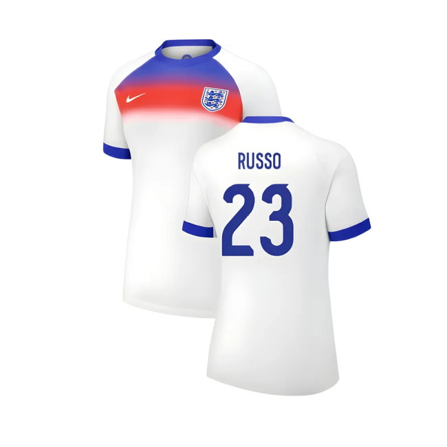 2025 England Womens Team Home Shirt (Ladies) (RUSSO 23)
