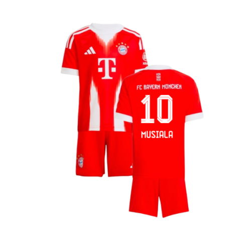 2025-2026 Bayern Munich Home Mini Kit (Musiala 10)