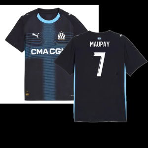 2025-2026 Marseille Away Shirt (Kids) (Maupay 7)
