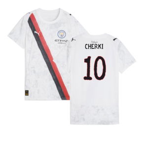 2025-2026 KIDSUPER x Manchester City CWC Shirt (White) - Womens (Cherki 10)