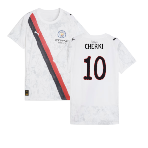 2025-2026 KIDSUPER x Manchester City CWC Shirt (White) - Womens (Cherki 10)