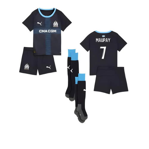 2025-2026 Marseille Away Mini Kit (Maupay 7)