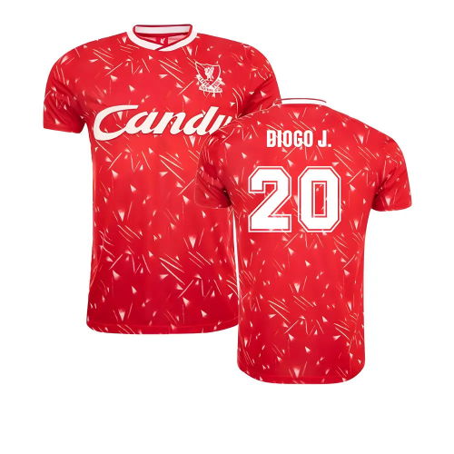 Liverpool FC 1988-89 Candy Home Shirt (Diogo J. 20)