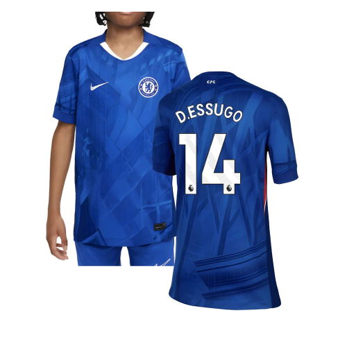 2025-2026 Chelsea Home Shirt (Kids) (D.Essugo 14)
