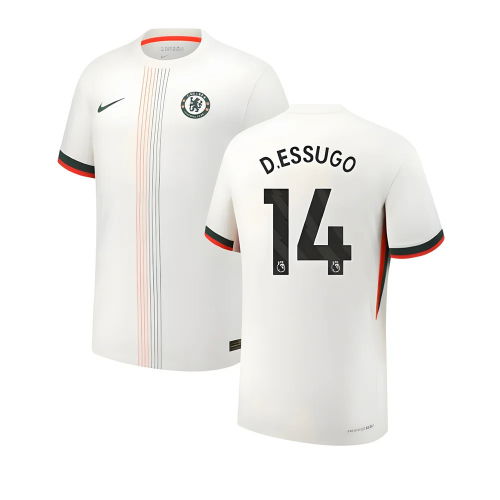 2025-2026 Chelsea Authentic Dri-Fit ADV Away Shirt (D.Essugo 14)