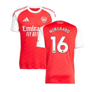 2025-2026 Arsenal Home Shirt (Norgaard 16)