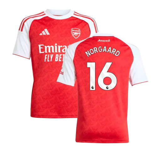 2025-2026 Arsenal Home Shirt (Kids) (Norgaard 16)