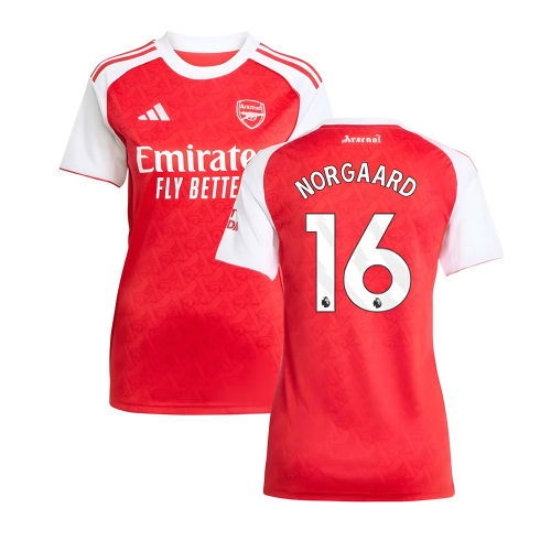 2025-2026 Arsenal Home Shirt (Womens) (Norgaard 16)