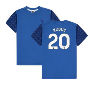 Tottenham Hotspur Graphic T-shirt (Blue) - Kids (Kudus 20)