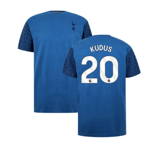 Tottenham Hotspur Graphic T-shirt (Blue) (Kudus 20)
