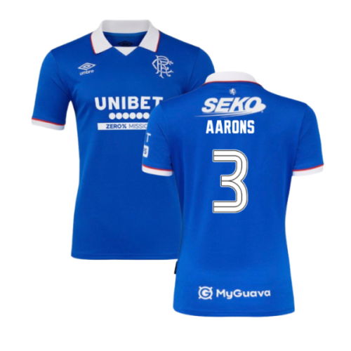 2025-2026 Rangers Home Shirt (Aarons 3)