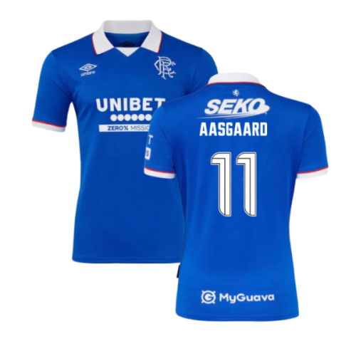 2025-2026 Rangers Home Shirt (Aasgaard 11)