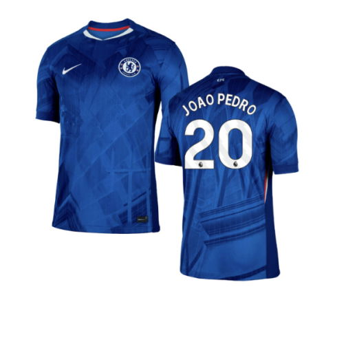 2025-2026 Chelsea Home Shirt (Joao Pedro 20)