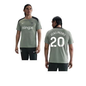 2025-2026 Chelsea Strike Training Shirt (Jade Green) (Joao Pedro 20)