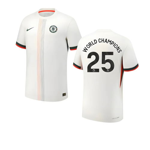 2025-2026 Chelsea Authentic Dri-Fit ADV Away Shirt (World Champions 25)
