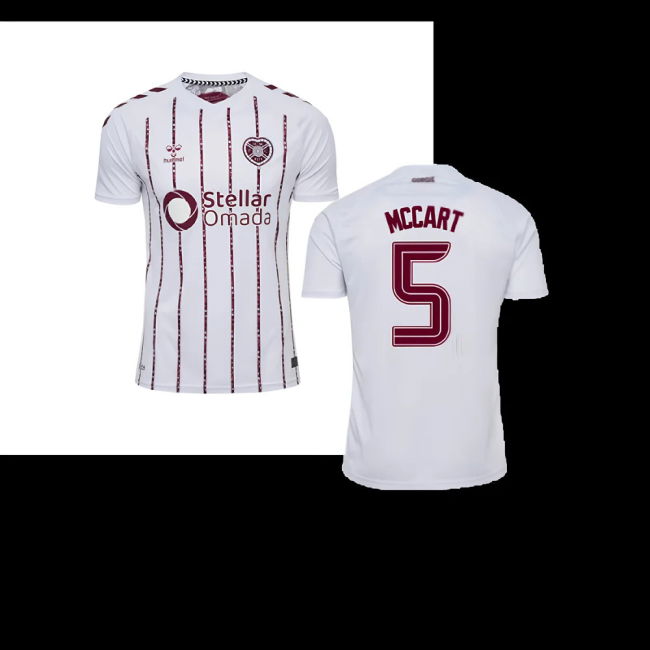 2025-2026 Hearts Away Shirt (McCart 5)