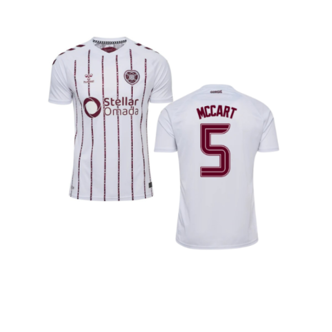 2025-2026 Hearts Away Shirt (McCart 5)