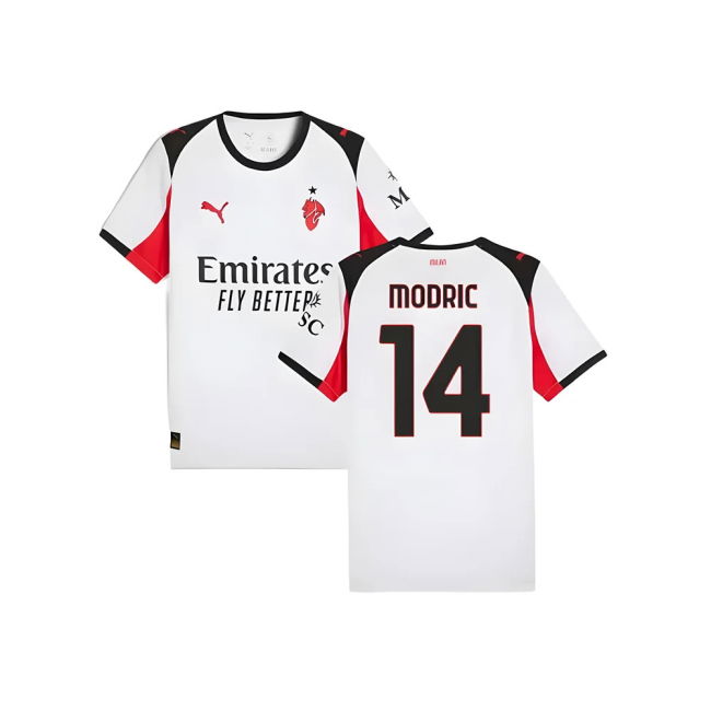 2025-2026 AC Milan Away Shirt (Modric 14)