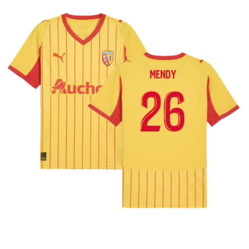 2025-2026 Racing Lens Home Shirt (Mendy 26)