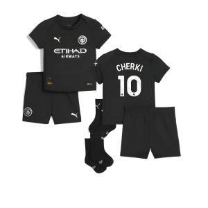 2025-2026 Man City Away Baby Kit (Cherki 10)