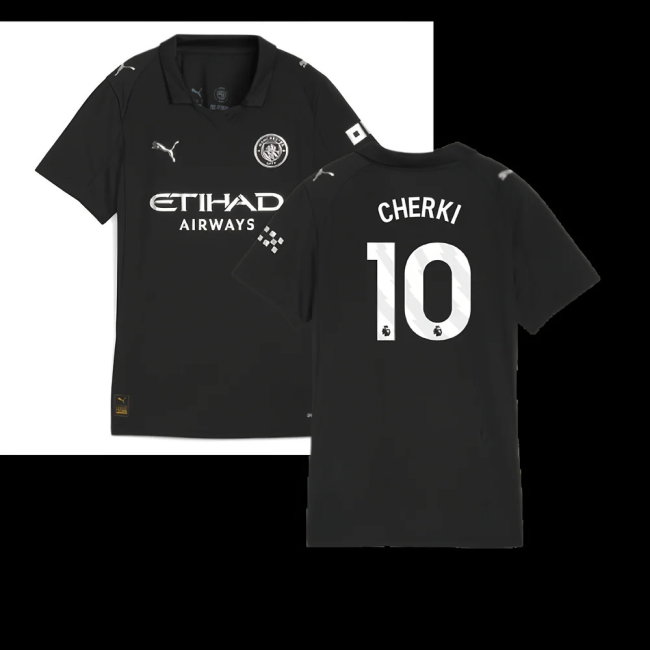 2025-2026 Man City Away Shirt (Womens) (Cherki 10)