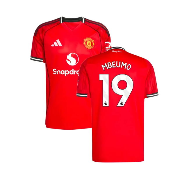 2025-2026 Man Utd Home Shirt (Mbeumo 19)