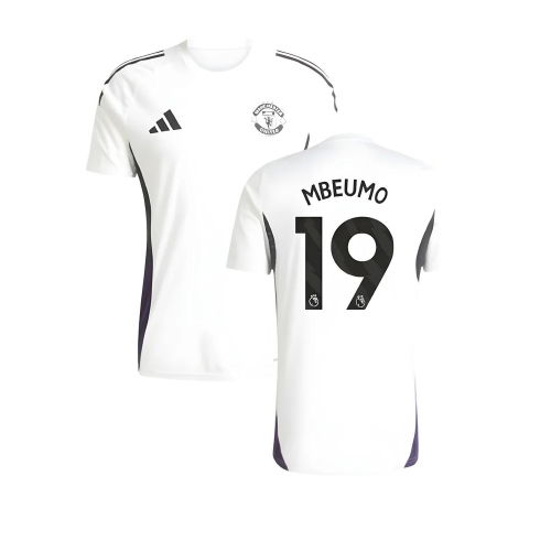 2025-2026 Man Utd Training Jersey (White) (Mbeumo 19)