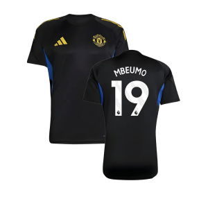2025-2026 Man Utd EU Training Jersey (Black) (Mbeumo 19)