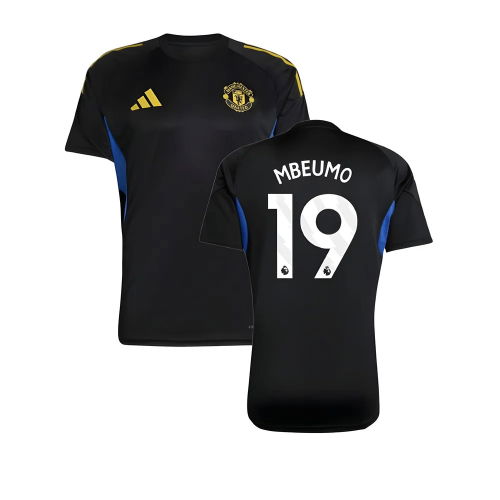 2025-2026 Man Utd EU Training Jersey (Black) (Mbeumo 19)