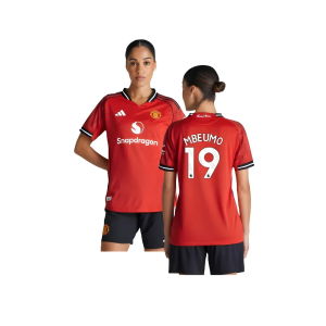 2025-2026 Man Utd Authentic Home Shirt (Womens) (Mbeumo 19)