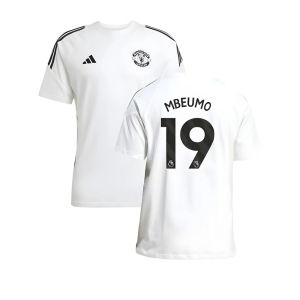 2025-2026 Man Utd Training Tee (White) (Mbeumo 19)