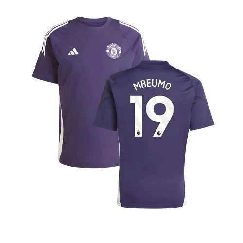 2025-2026 Man Utd Training Tee (Aurora Plum) (Mbeumo 19)