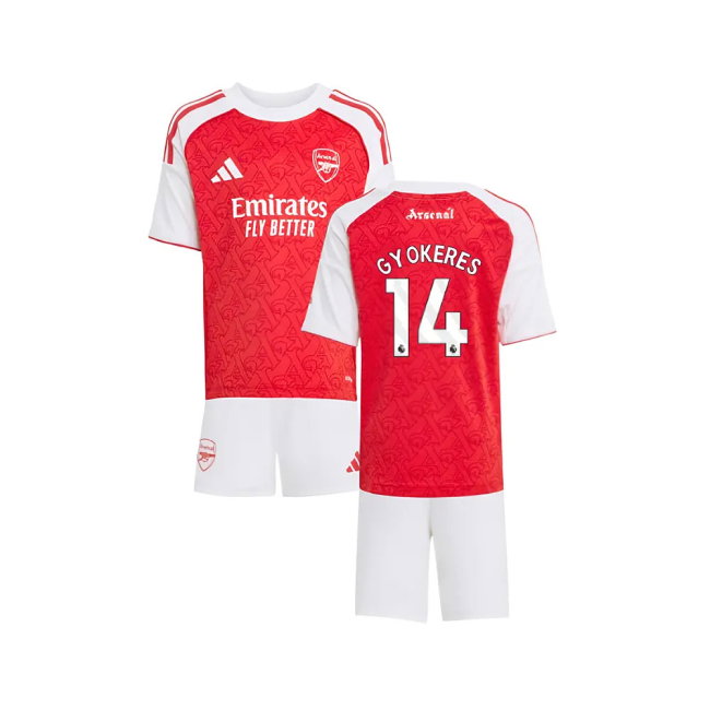 2025-2026 Arsenal Home Mini Kit (Gyokeres 14)