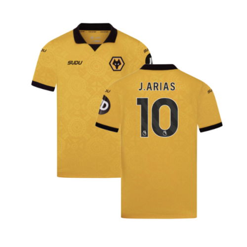 2025-2026 Wolves Home Shirt (Kids) (J.Arias 10)
