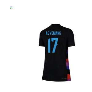 2025-2026 England Authentic Away Shirt (Ladies) (AGYEMANG 17)