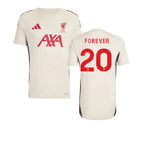 2025-2026 Liverpool Training Jersey (White) - Kids (Forever 20)