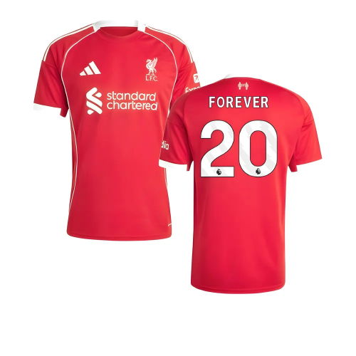 2025-2026 Liverpool Home Shirt (Forever 20)