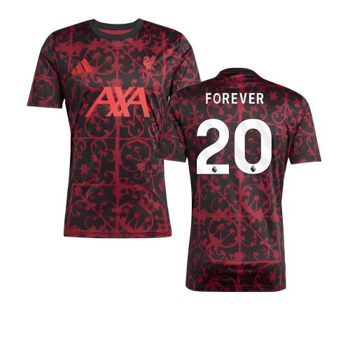 2025-2026 Liverpool Pre-Match Shirt (Black) (Forever 20)