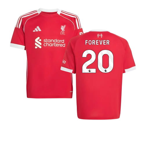2025-2026 Liverpool Home Shirt (Kids) (Forever 20)