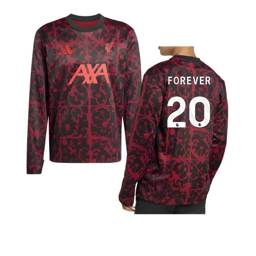 2025-2026 Liverpool Pre-Match Warm Top (Black) (Forever 20)