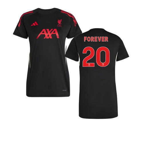 2025-2026 Liverpool Training Jersey (Black) - Womens (Forever 20)