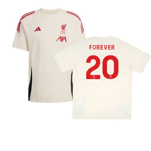 2025-2026 Liverpool Training Tee (White) (Forever 20)
