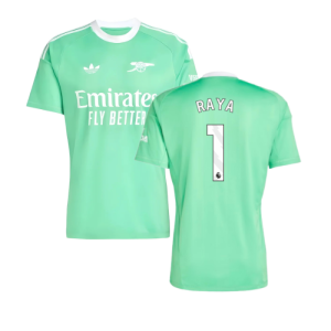 2025-2026 Arsenal Third Goalkeeper Shirt (Green) (Raya 1)